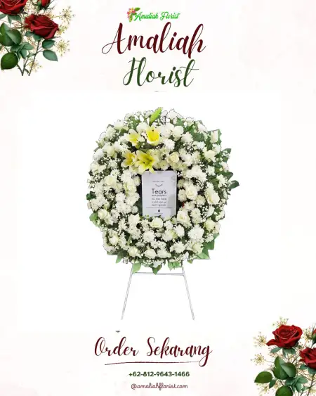 Krans Bunga Duka Linggaraja